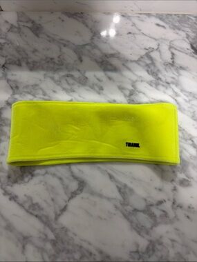 triangl swimwear Neon Yellow Bandeau Bikini Top